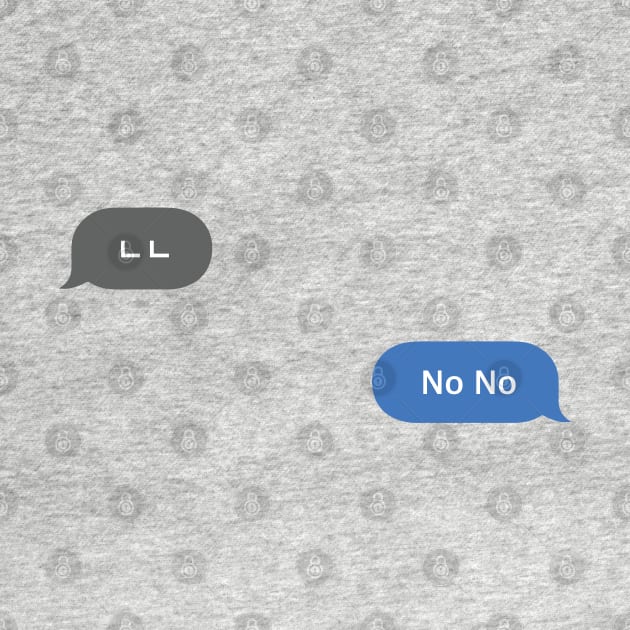 Korean Slang Chat Word ㄴㄴ Meanings - No No by SIMKUNG
